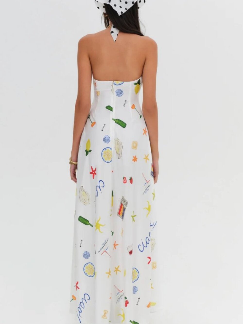 ☀️ For Love & Lemons "Carla" Strapless Maxi Dress ☀️ - Picture 2 of 16